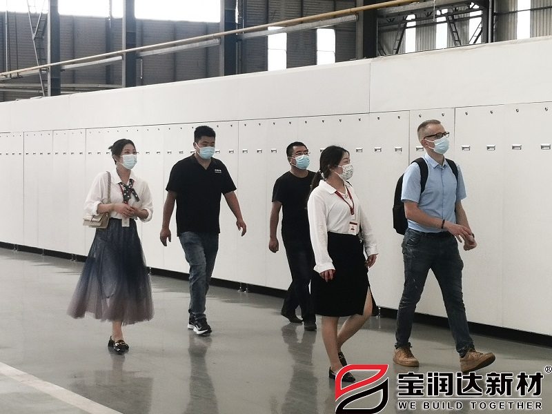 荷蘭客戶(hù)Ruben先生來(lái)訪寶潤(rùn)達(dá)參觀考察